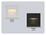 ST8212 BK черный IP65 LED 3000K 3W 84*84*46