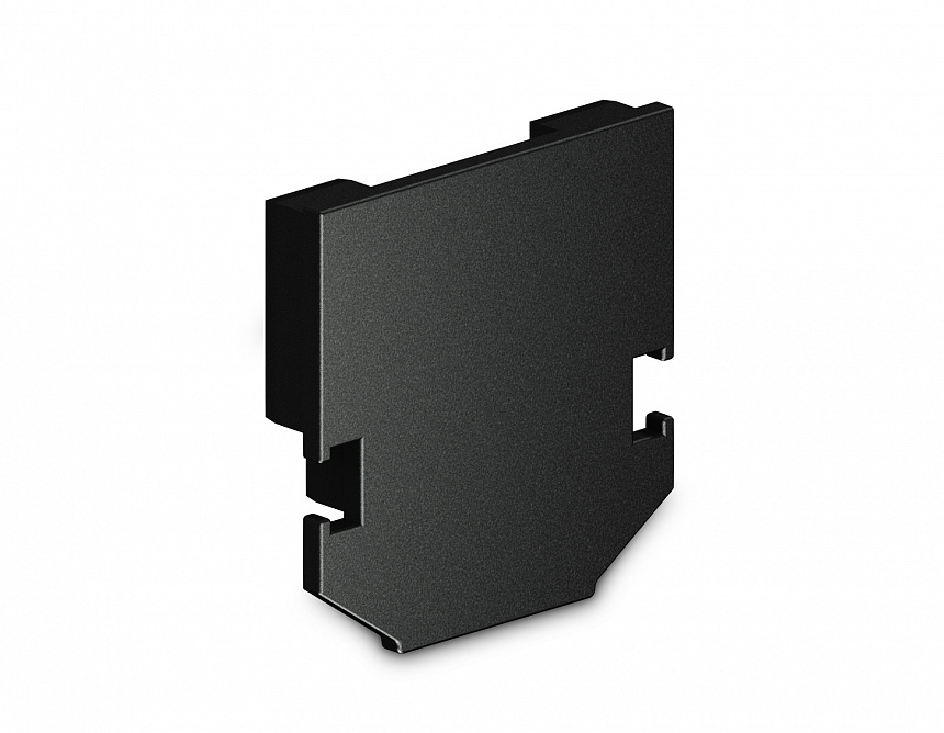 GL1064 BK черный заглушка для корпуса в натяжной потолок Magnetic 220V 61*61*9 (2шт)