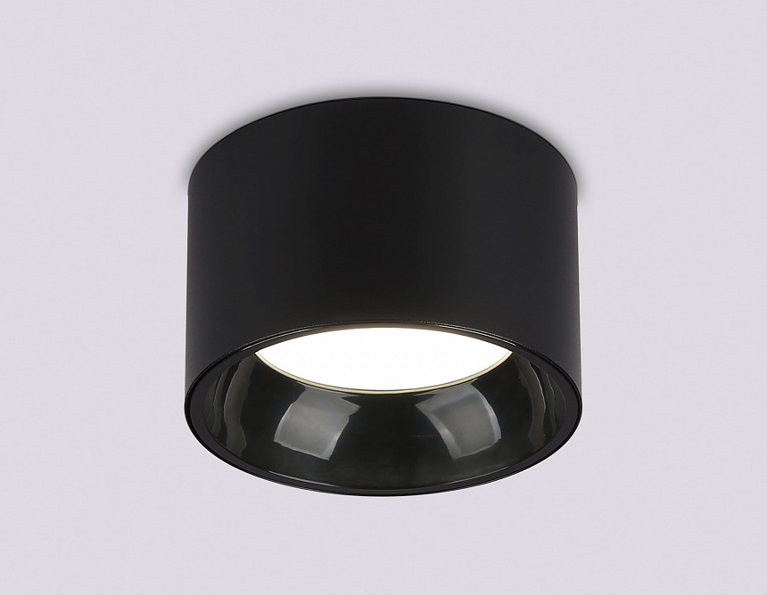 TN52894 SBK/GBK черный песок/черный глянец GX53 max 12W D97*60