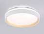 FZ601 WH/GD белый/золото IP20 46W 3000K-6500K+RGB D390*80 (ПДУ ИК)