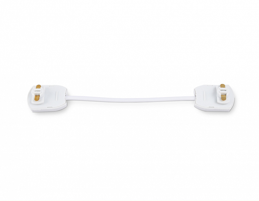 GL7187 WH белый коннектор гибкий для однофазного встраиваемого шинопровода Standard 220V