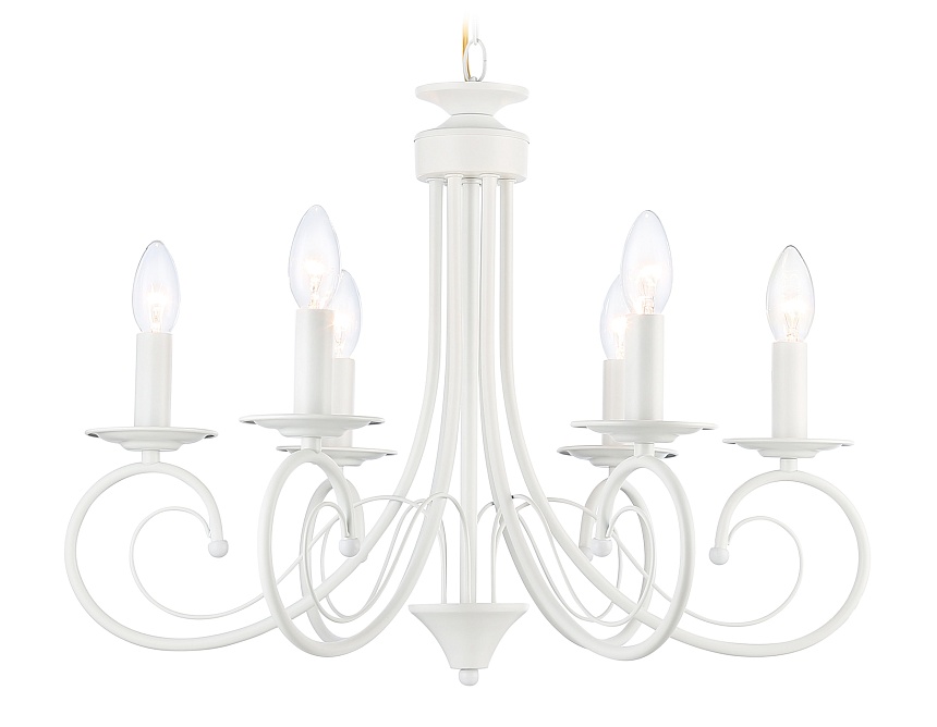 TR9611/6 WH белый E14/6 max 40W D560*650