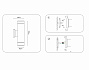 ST3820/2 GR/CL серый/прозрачный IP54 GU10/2 max 35W 310*90*160