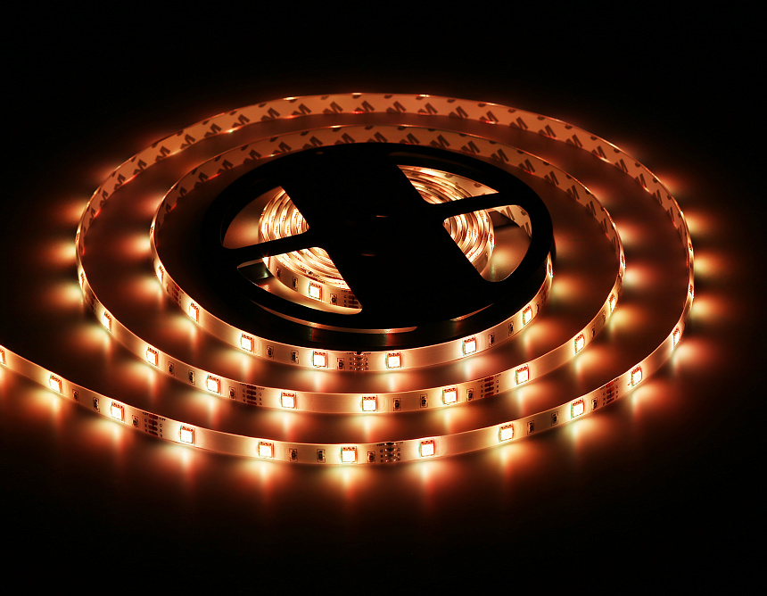GS2301 5050 30Led/ 7.2W m/ 12V IP65 RGB/ 5000*10*2.87mm (4 конт.) GS2301 5050 30Led/ 7.2W m/ 12V IP65 RGB/ 5000*10*2.87mm (4 конт.)