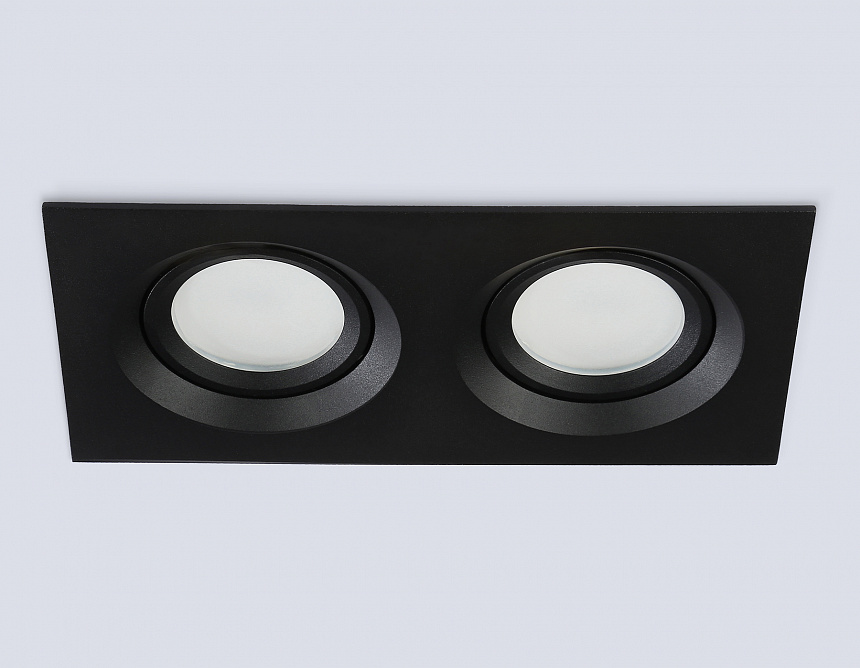 TN1146/2 BK черный IP44 GU5.3/2 180*95*38