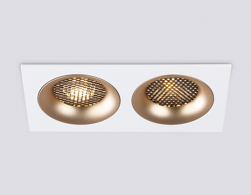 TN102733/2 WH/GD белый/золото GU5.3 175*92*23