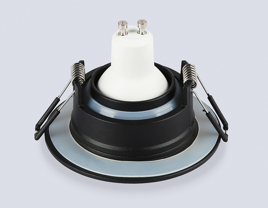 TN1142 BK черный IP44 GU5.3 D95*38