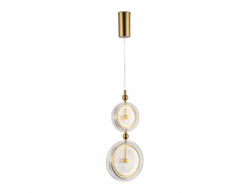 LH31127/2 BS/CL латунь/прозрачный 15W 3000K 200*60*2000