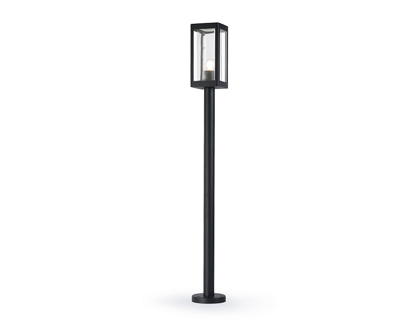 ST2425 BK/CL черный/прозрачный IP54 E27 max 40W 110*110*1000 ST2425 BK/CL черный/прозрачный IP54 E27 max 40W 110*110*1000