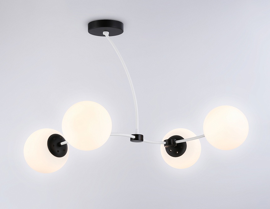 TR2542/4 WH/BK белый/черный E27/4 max 60W 700*450*450