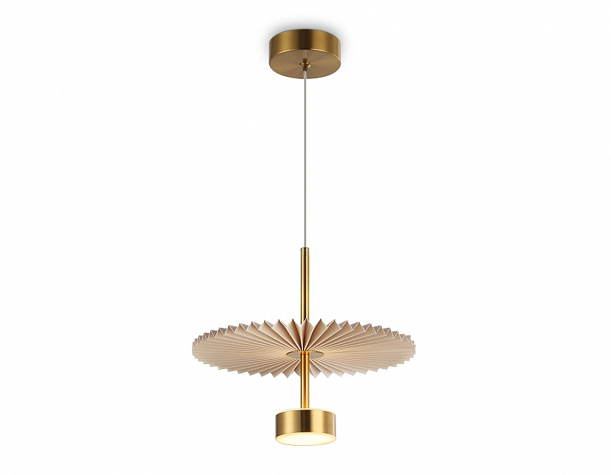 LH72603 BR/WH латунь/бежевый 6W 3000K D300*260-1770