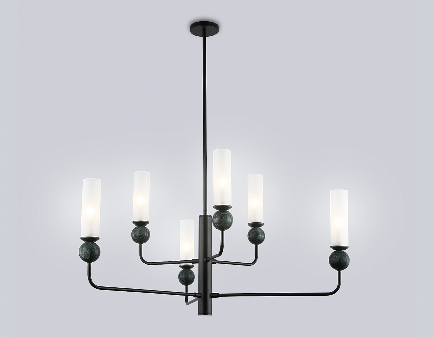 LH53274/6 BK/WH черный/белый E14*6 max 40W D1050*1445