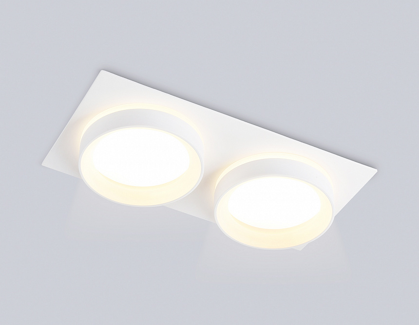 TN6711/2 WH белый IP44 GX53/2 max 15W 210*105*45