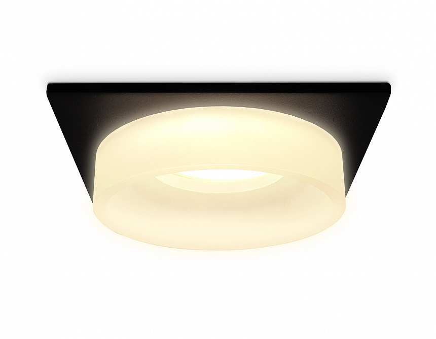 TN1316 SBK/FR черный песок/белый матовый GU5.3 92*92*45