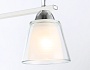 TR303229/2 WH/CH/CL/FR белый/хром/прозрачный/белый матовый E27*2 max 60W 340*120*250