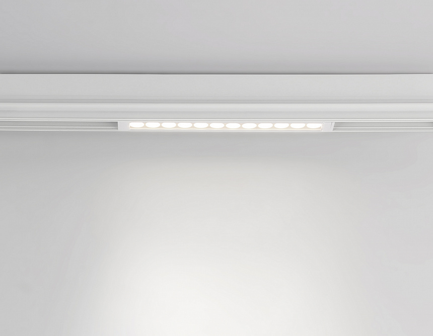 GL1301 WH белый IP20 12W 3000K-6400K 220V 24° 232*25*42 (Без ПДУ)