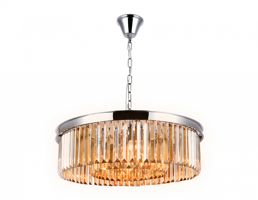 TR5097/8 CH/TI хром/янтарь E14/8 max 40W D600*760