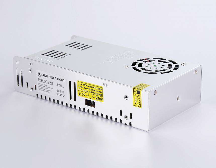 GS9551 блок питания 12V 360W 30A IP20 90-260V 215*115*50