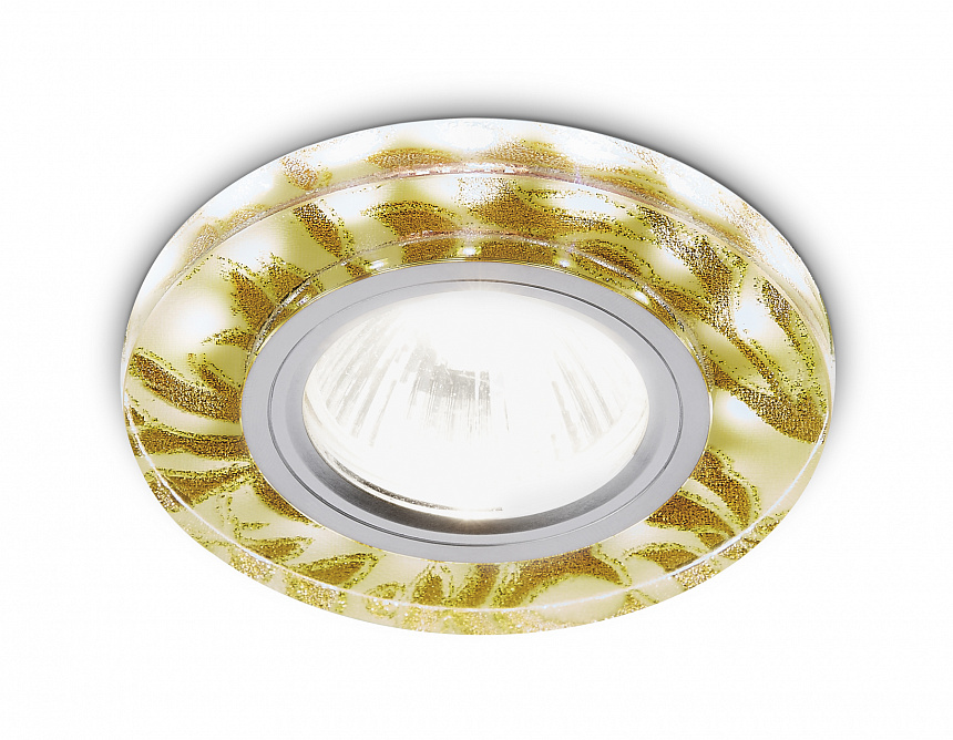 S232 W/G белый/золото/MR16+3W(LED WHITE)