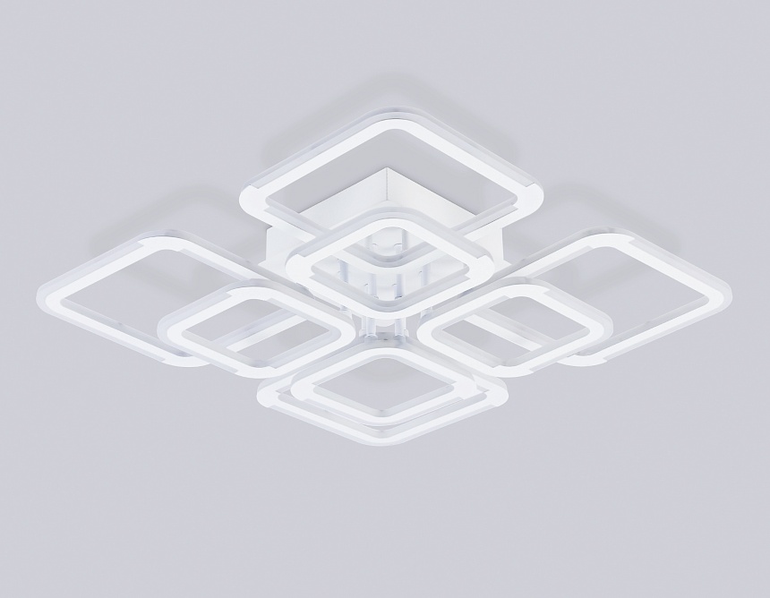 FA8950/4+4 WH белый 101W 3000-6000K 540*540*120 (ПДУ ИК)