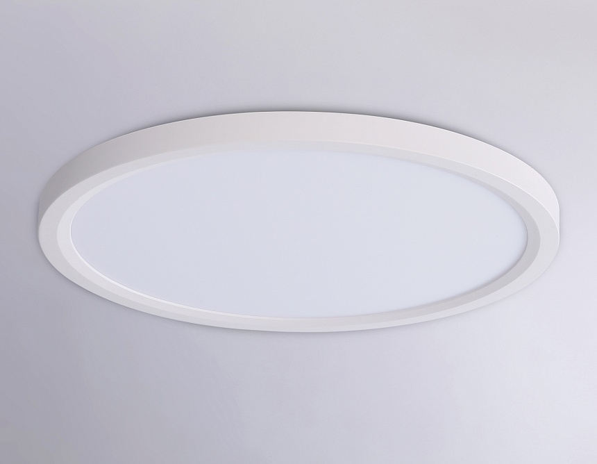 FZ1909 WH белый IP54 44W 3000K-6500K CCT-переключатель D600*25 (Без ПДУ)