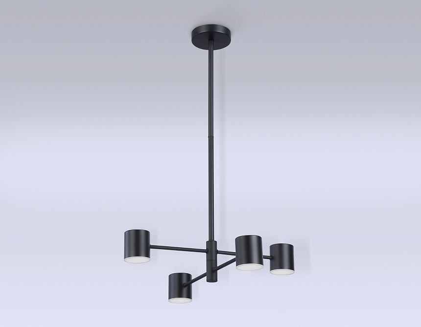 FL51707/4 BK черный 3000K/4200K/6400K 20W D500*780 (Без ПДУ)