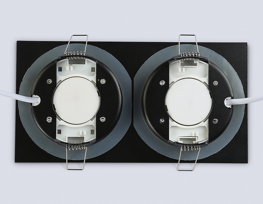 TN6743/2 BK черный IP44 GX53/2 210*110*57