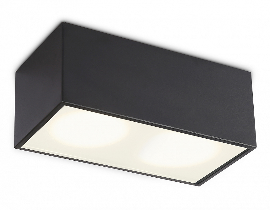 TN6535/2 BK черный IP44 GX53/2 200*100*80