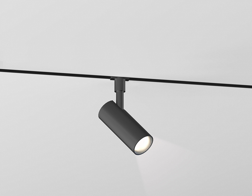 GL2301 BK черный IP20 6W 3CCT 3000/4200/6400K 48V D35*80