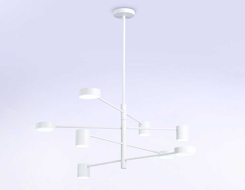 FL51688/8 WH белый 3000K/4200K/6400K 48W D900*1000 (Без ПДУ)