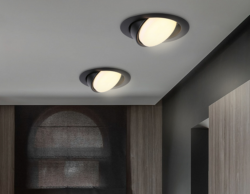 G10123 BK черный GX53 max 12W D120*48