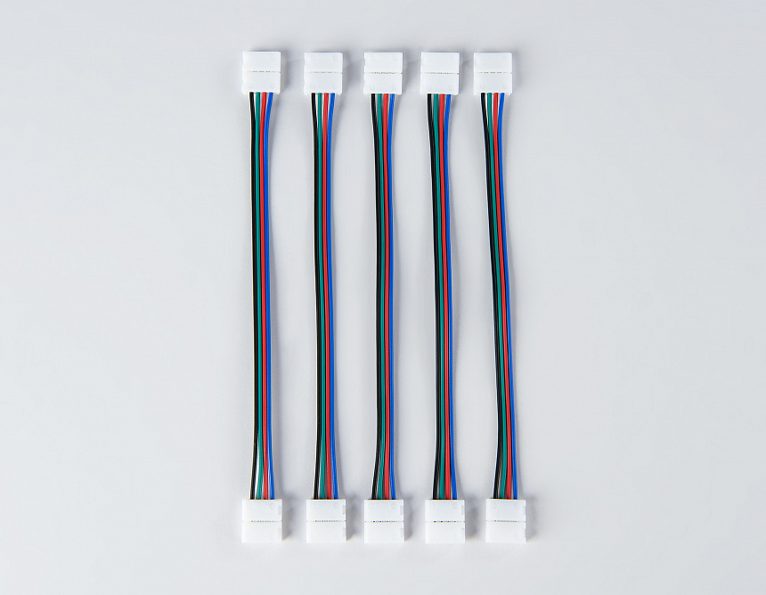 GS7751 Соединитель гибкий двухсторонний 5050 12/24V (4 конт.) (5шт)