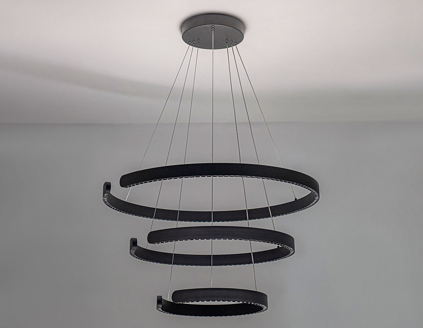 FL5888/3 BK черный 90W 3000K/4200K/6400K D800/600/400*1200 (без ПДУ)