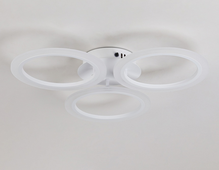 FA4052/3 WH белый 4200K/3000/6400K 51W D580*80 (ПДУ ИК)