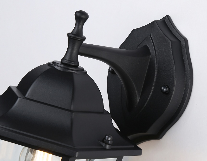 ST2018 BK/CL черный/прозрачный IP54 E27 max 40W 360*150*210 ST2018 BK/CL черный/прозрачный IP54 E27 max 40W 360*150*210