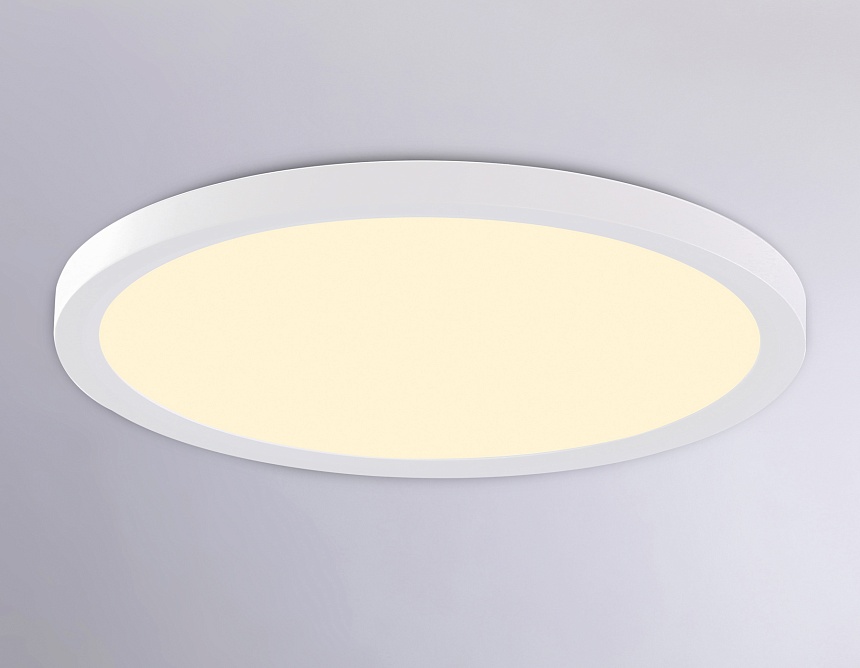 FZ1909 WH белый IP54 44W 3000K-6500K CCT-переключатель D600*25 (Без ПДУ)