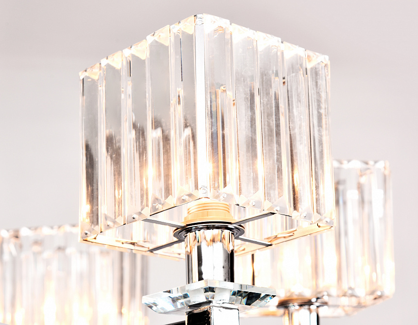 TR4522/6 CH/CL хром/прозрачный E14/6 max 40W D710*660