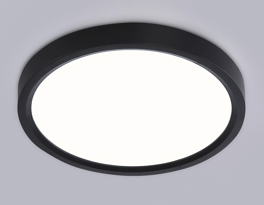 FZ1902 BK черный IP54 13W 3000K-6500K CCT-переключатель D230*25 (Без ПДУ) FZ1902 BK черный IP54 13W 3000K-6500K CCT-переключатель D230*25 (Без ПДУ)