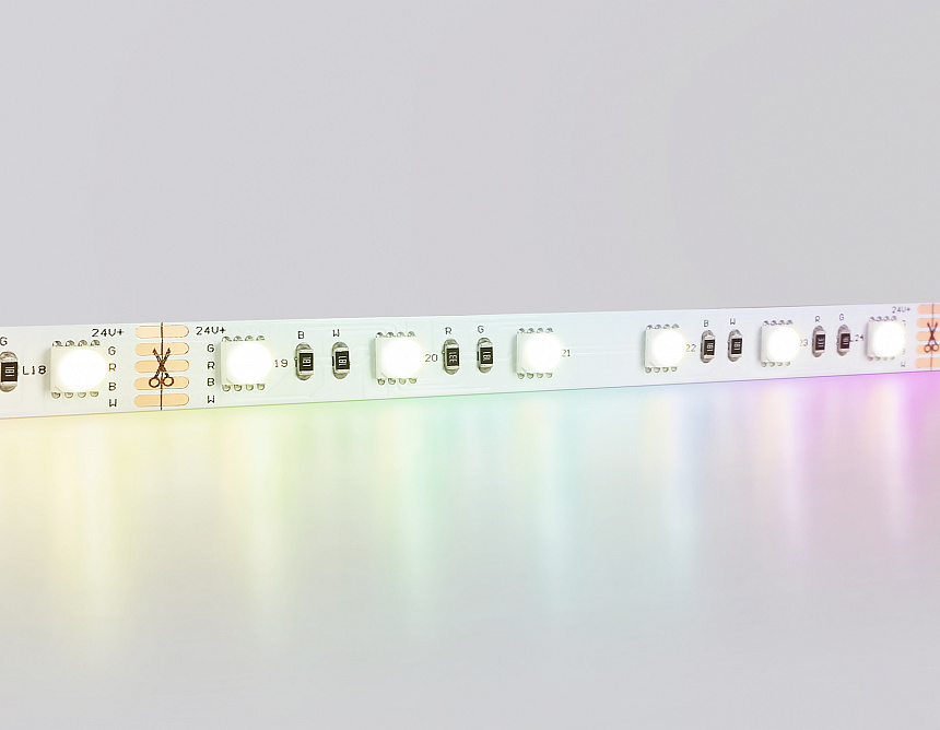 GS4402 5050 60Led /10W m/ 24V IP20 RGBW+4500K/ 5000*10*1.87mm (5 конт.) GS4402 5050 60Led /10W m/ 24V IP20 RGBW+4500K/ 5000*10*1.87mm (5 конт.)