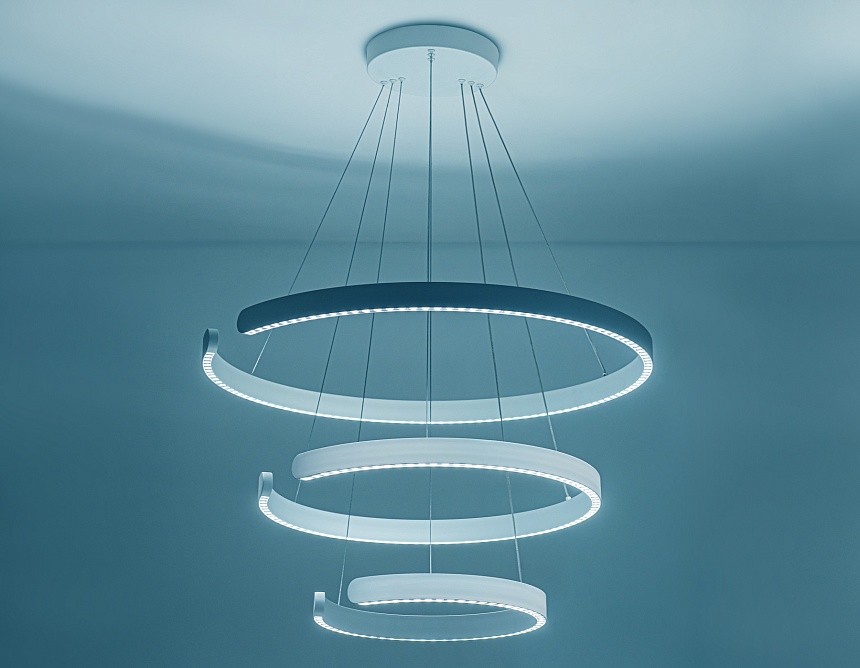 FL5887/3 WH белый 90W 3000K/4200K/6400K D800/600/400*1200 (без ПДУ)