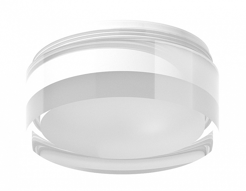 N7160 FR/CL белый матовый/прозрачный D70*H33mm Out20mm MR16 N7160 FR/CL белый матовый/прозрачный D70*H33mm Out20mm MR16