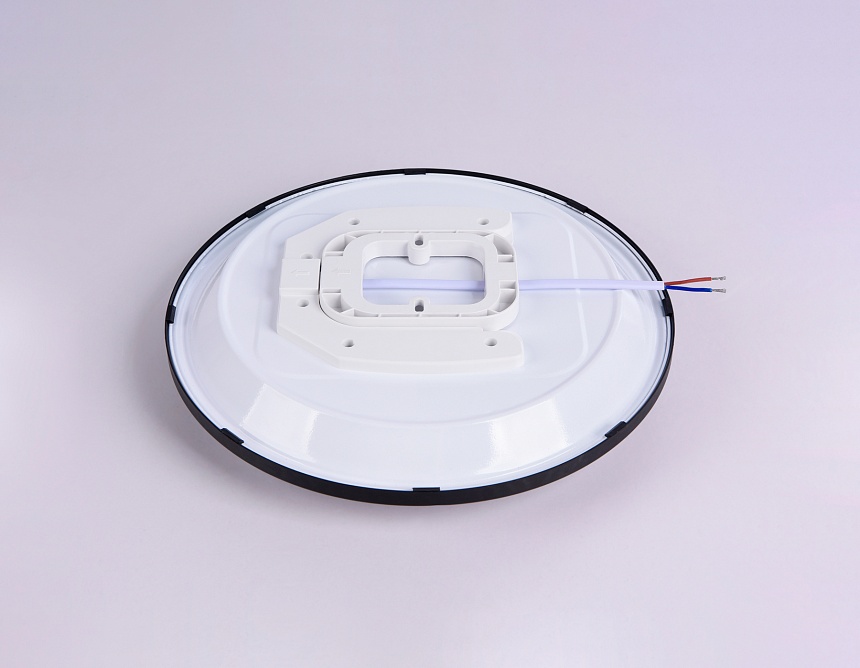 FZ1233 BK черный IP44 22W 6400К D260*55 (Без ПДУ) FZ1233 BK черный IP44 22W 6400К D260*55 (Без ПДУ)