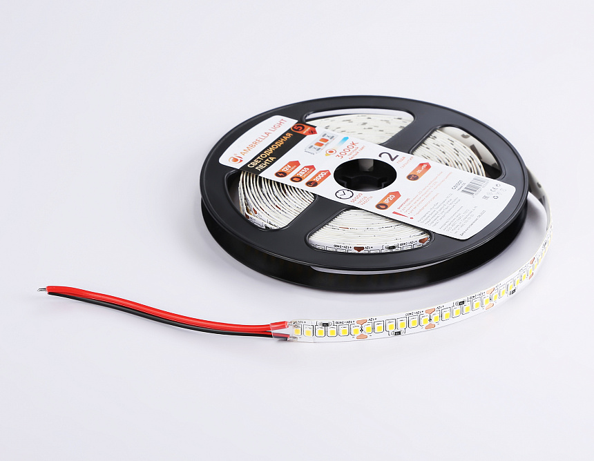 GS1501 2835 240Led/ 19.2W m/ 12V IP20 3000K/ 5000*10*1.2mm (2 конт.) GS1501 2835 240Led/ 19.2W m/ 12V IP20 3000K/ 5000*10*1.2mm (2 конт.)