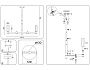 LH55511/6 BK/BS/CL черный/латунь/прозрачный E14*6 max 40W D570*760