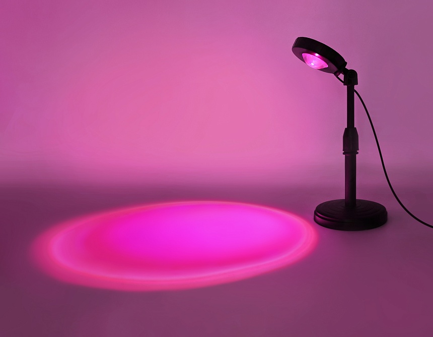 DE8385 BK черный LED RGB 3W (ПДУ RGB)