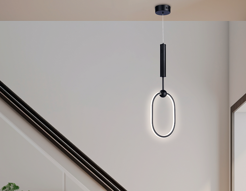 FL10577 BK черный 3000K/4200K/6400K 56W 230*16*1000 (ПДУ ИК)