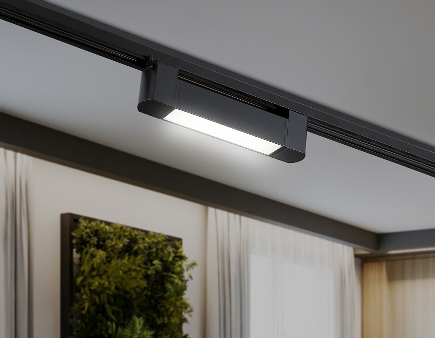 GL6727 BK черный IP20 10W 4200K 192*35*57