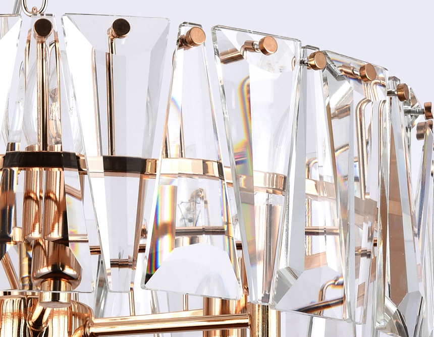 TR5172 GD/CL золото/прозрачный E14/6 max 40W D520*515