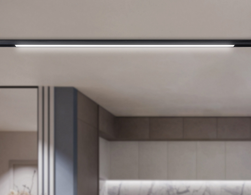 GL4013 BK черный IP20 36W 4200K 48V 900*22*45