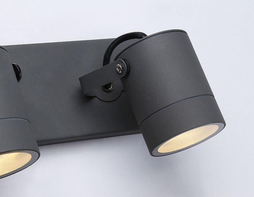 ST3887/2 GR серый IP54 GU10/2 max 35W 250*80*85 ST3887/2 GR серый IP54 GU10/2 max 35W 250*80*85